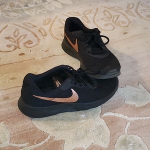 Black Nike sneakers